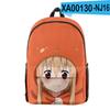 Классическая новинка Himouto! Умару-чан Зрачок Школьная сумка Рюкзак для тетрадей Рюкзаки 3D-печать Оксфорд Водонепроницаемый Рюкзаки для путешествий для мальчиков/девочек