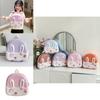 Adorable Cartoon Bunny Backpack For Kids With Light Features Suitable For Ages 2 To 5