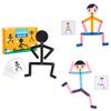 Wood Stickman Puzzle Toys - Stickman Toy, New Wooden Stick Man Toy, Kids Coordination Exercise Toy For Educational Game Gift