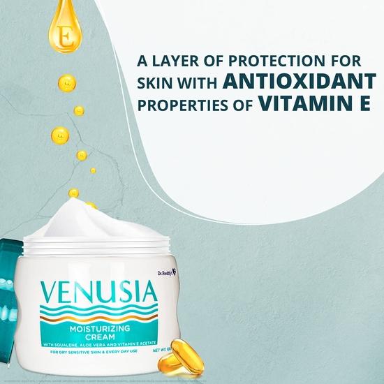 Dr. Reddy's Venusia Max Intensive Moisturizing Cream | Dermatologist Recommended for Dry To Very Dry Skin | 24 Hrs. Moisturization| 100 G (Pack of 2)