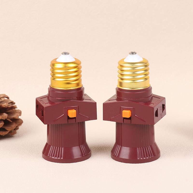 1 шт. E27 с розеткой с двойным винтом, многоцелевая розетка, держатель лампы, вилка, цоколь лампы, аксессуары для освещения