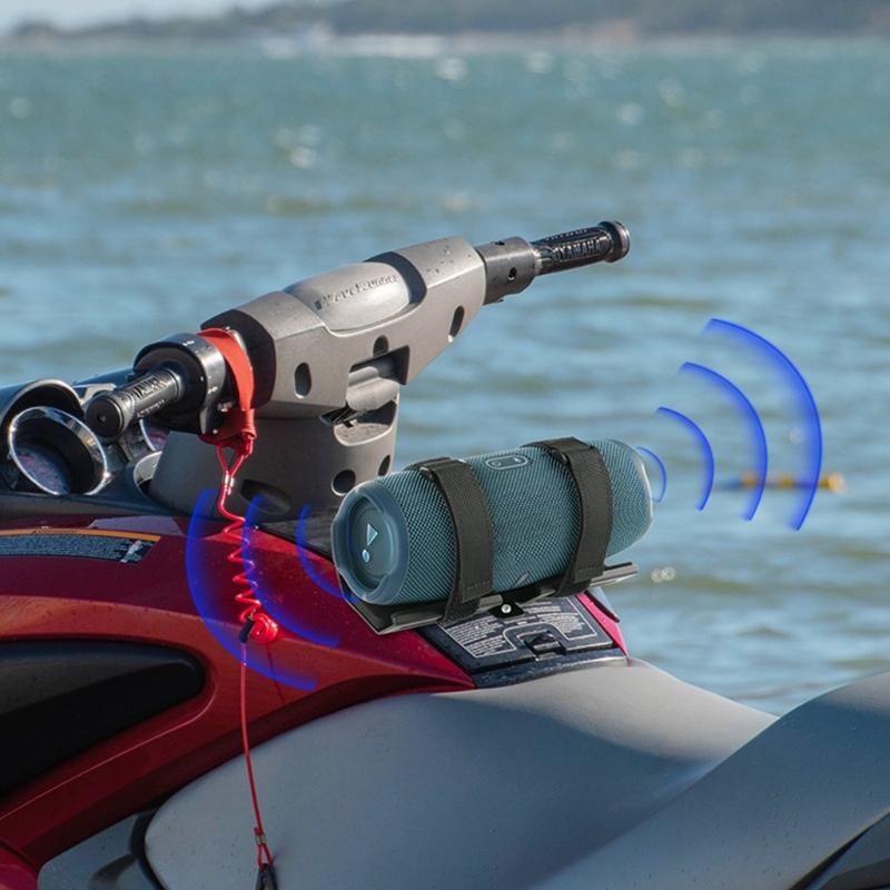 Универсальный держатель для динамика для устройств до 13,78 дюймов, держатель на руль велосипеда с прочным ремешком для велосипедов