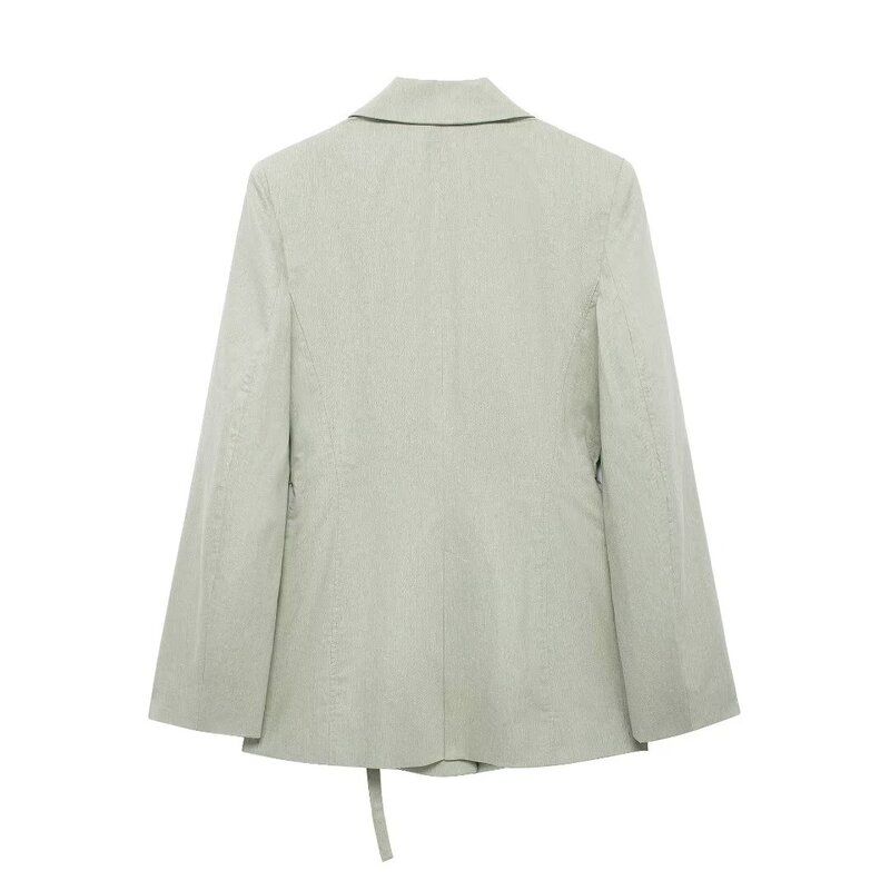 Fashion Style 2024 Summer New Arrival Women's Temperament Wild Thin Belt Suit Outwear High Waist Shorts 3015134