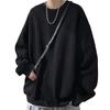 Fuyumoe Plus Size Long Spring Loose Big Solid Winter Men's Sweatshirt, Sleeve, Clothing, Casual, Oversized, Fit, Silhouette, Color, Top, Spring,