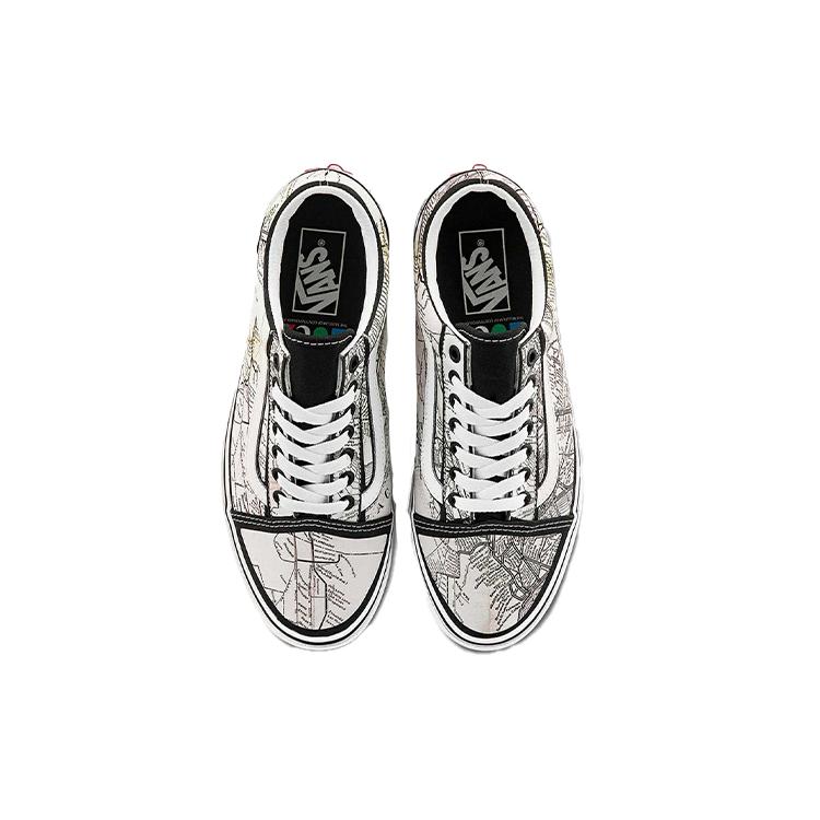 Vans Кеды в стиле Old Skool с принтом карты VN0A5KRF94H