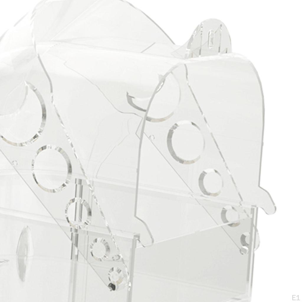 Большой ящик для ванны для птиц, ванна для купания с попугаем в клетке, просторная ванна с птичьей клеткой для кореллы Conure