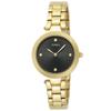 Watch Timex Adoon Black Dial Brass Mineral Glass Quartz 32MM America Watch TW2V24100 Gold [TIMEX] Women's [Item]