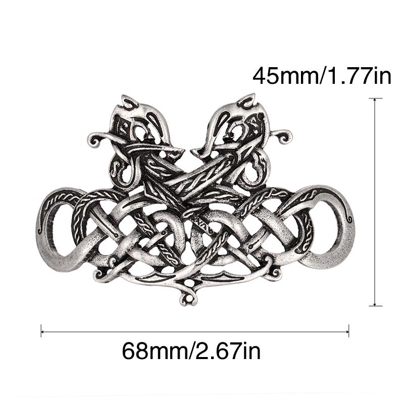 Винтажные аксессуары, заколки для волос, заколка для волос, руны викингов, драконы, металлическая палочка, слайд, кельтский узел, подарки