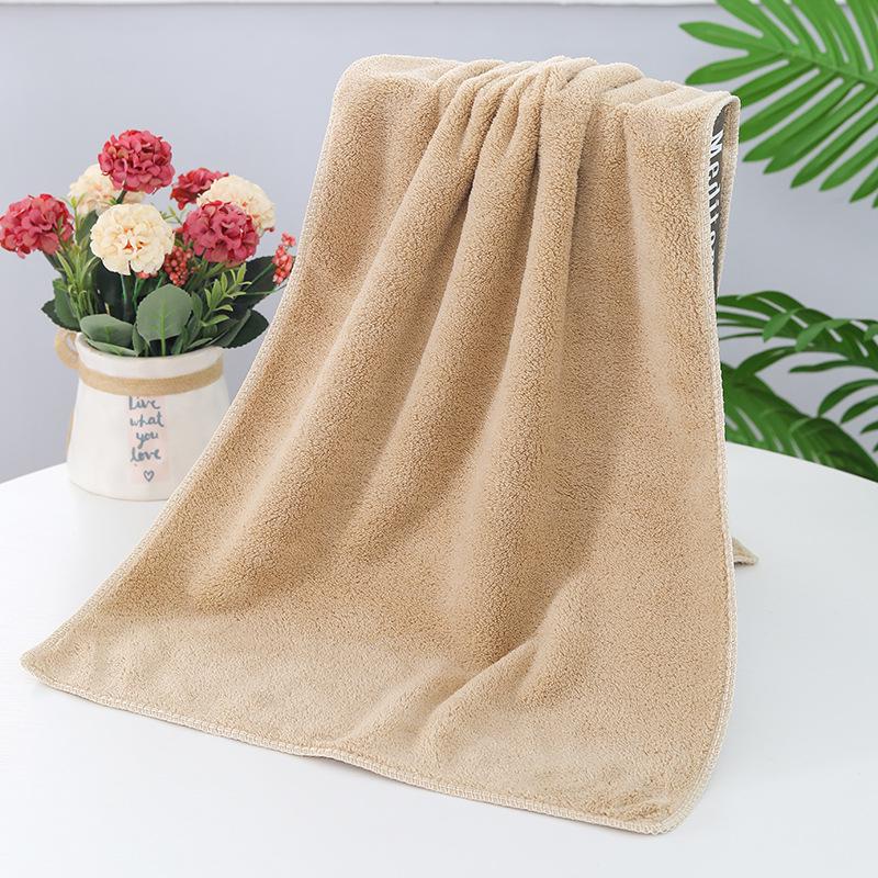 Быстросохнущее полотенце из кораллового флиса без ворса - Впитывающее полотенце для лица и волос, Идеально для домашнего использования или в качестве подарка