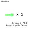 RISK Silica Gel MTB Bike Bleed Nipple Cover Dust Cap Mountain Bicycle Oil Nipple Set For XT Oil Disc Brake Clamp Accessories