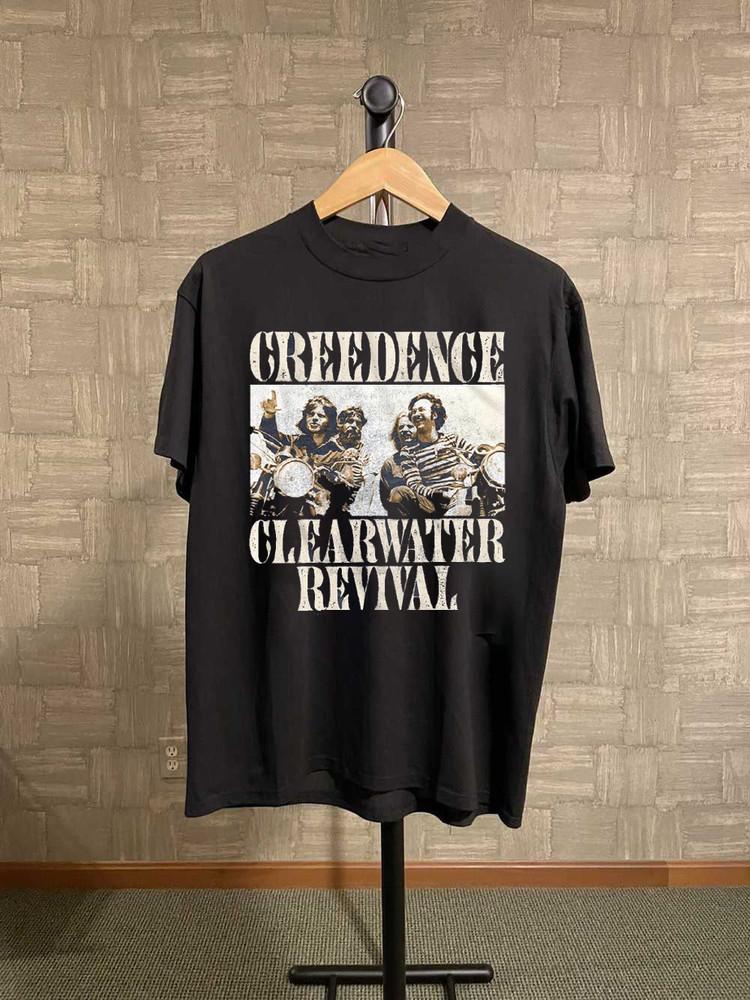 Новая популярная унисекс футболка Creedence Clearwater Revival S-5XL