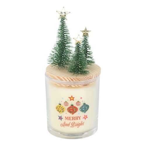 Something Different Merry And Bright Spiced Cinnamon Christmas Tree Candle