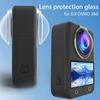 Lens Guards for DJI Osmo 360 Transparent PC Lens Protector Cover Anti-Scratch Panoramic Sports Camera Accessories