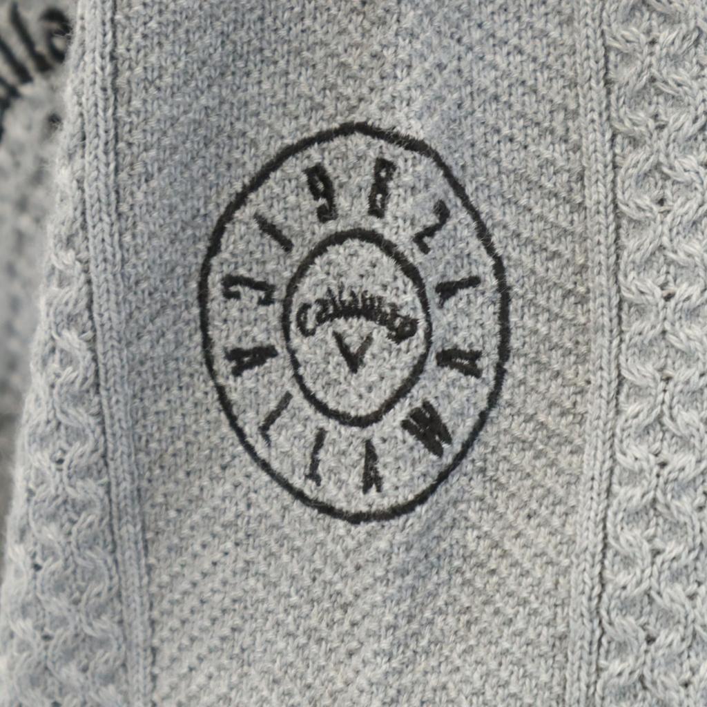 Callaway Long sleeve turtleneck sweater M gray Knit Golf Men's Used