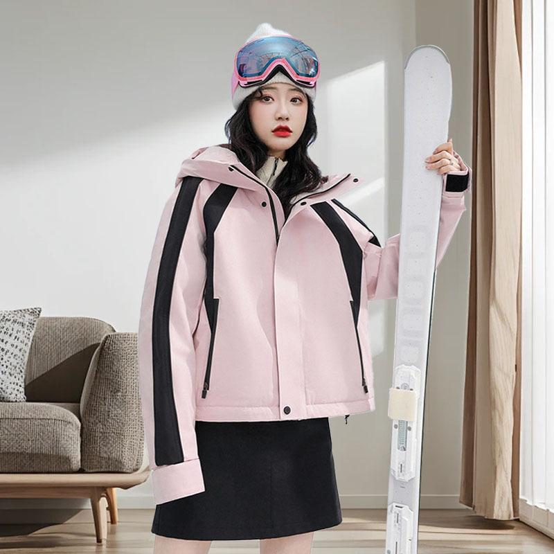 Down jacket women's winter clothing short new tooling duck down warm jacket women