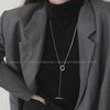 2023 Women's Titanium Steel Clavicle Necklace - Autumn/Winter Luxury Sweater Chain