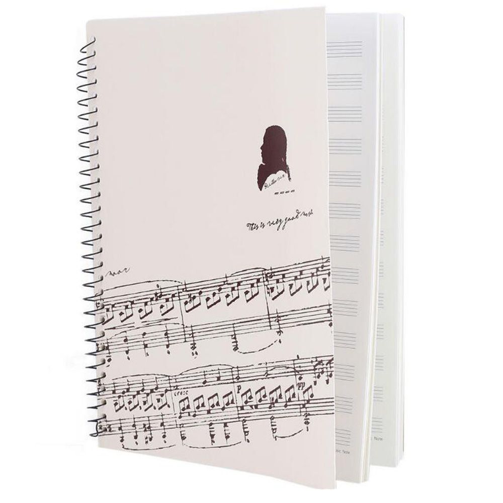 Book Blank Sheet for Music Professional Musicians Composer Staff Paper Writing Notebook