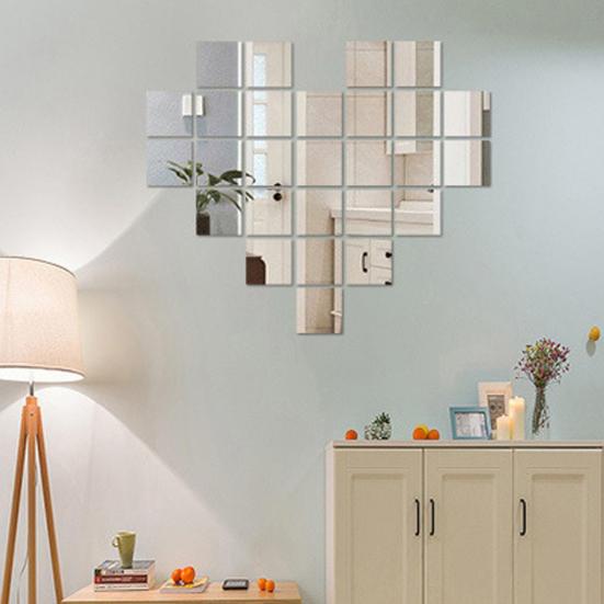 100/200 см мягкое настенное зеркало водонепроницаемое самоклеящееся зеркало на всю длину тела небьющееся украшение для гостиной спальни ванной комнаты зеркало наклейка