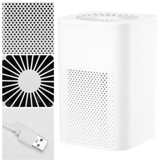 Портативный USB-очиститель воздуха, многофункциональный очиститель воздуха, освежающий очиститель воздуха для помещений без запаха, товары для дома