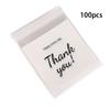100Pcs Plastic Candy Gift Bags Thank You Cookies Baking Packaging Bag  Xmas Gift Packaging Bags
