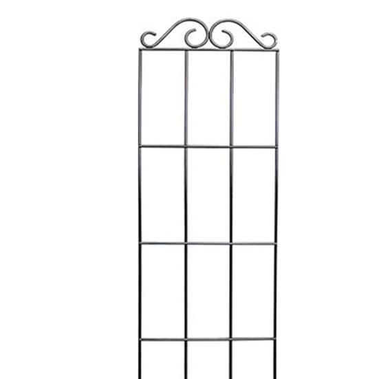 Металлическая садовая шпалера Рама для вьющихся растений Шпалера Декоративная опора для растений для клематисов роз для использования на открытом воздухе в помещении