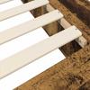 Bed Frame with Storage Space Reclaimed Wood 80 x 200 cm Engineered Wood