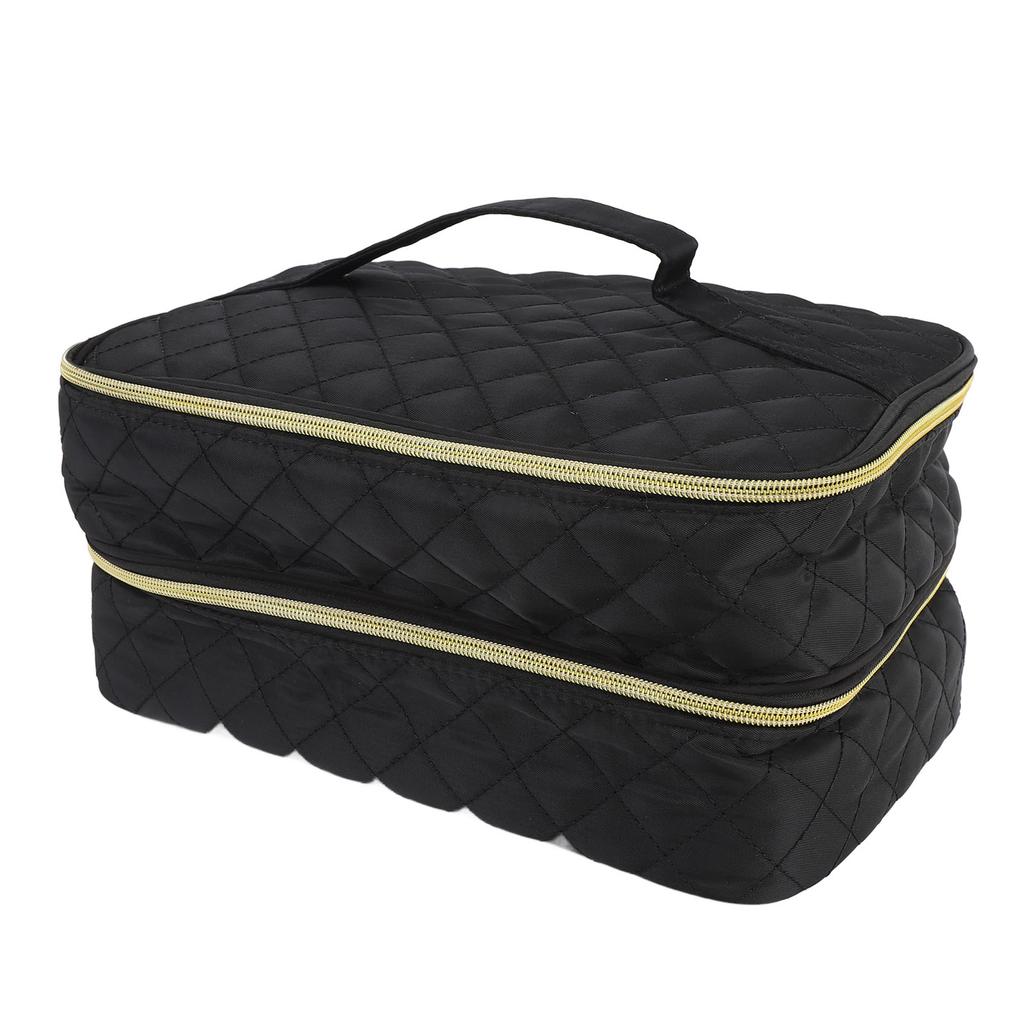 Чехол для переноски лака для ногтей вмещает 40 бутылочек, двухслойный портативный держатель для лака для ногтей