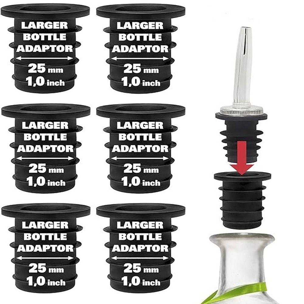 Durable Bottle Pourer Universal Fit Liquor Spout Replacement Wine Pourers