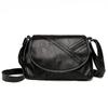 Large-capacity Middle-aged Mother Bag Soft Leather Fashion Shoulder Bag Retro Small Square Bag