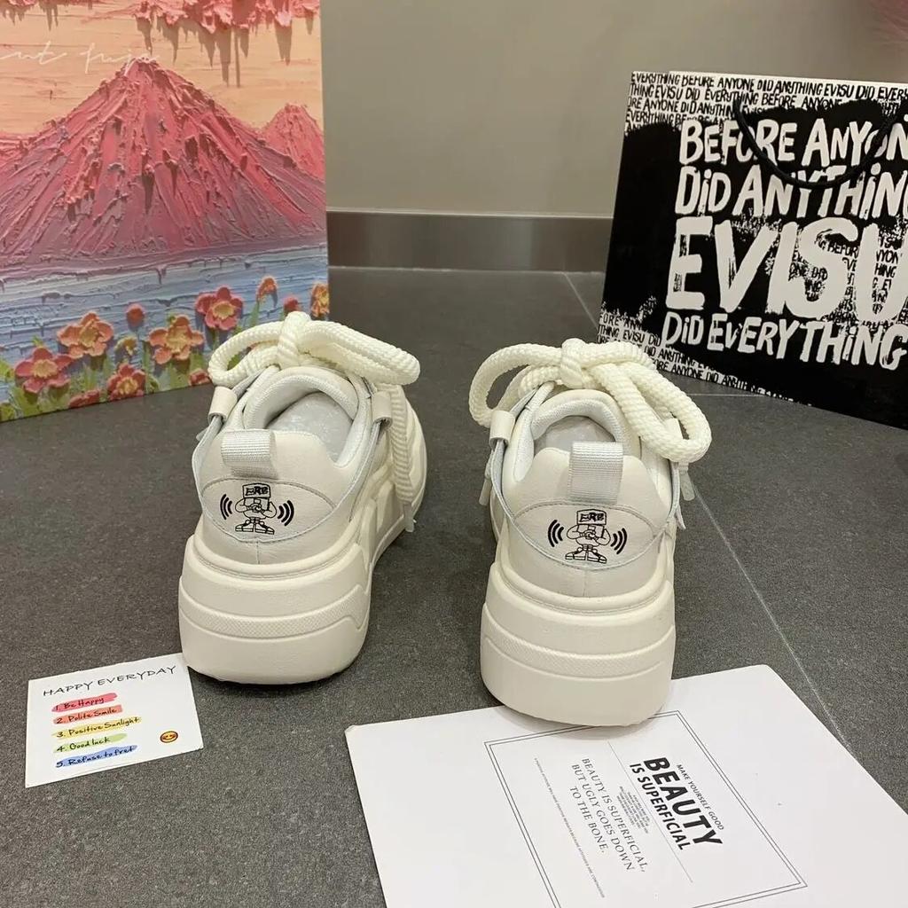 Милые женские кроссовки на платформе, осенние разноцветные повседневные кроссовки, дышащая модная роскошная дизайнерская женская обувь