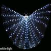 Multicolor LED Light-Up Gold Wings for Adult Belly Dance & Stage Performance