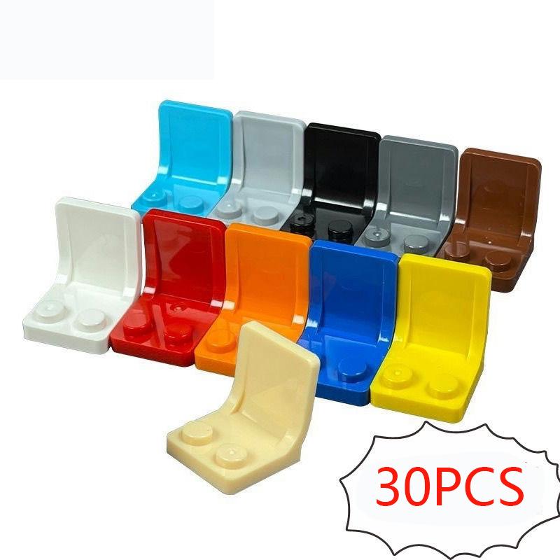 30 шт. MOC детали 2x2 столовые приборы сиденье стул совместимы 4079 фигурки кирпичи DIY сборка строительные блоки частицы детский подарок