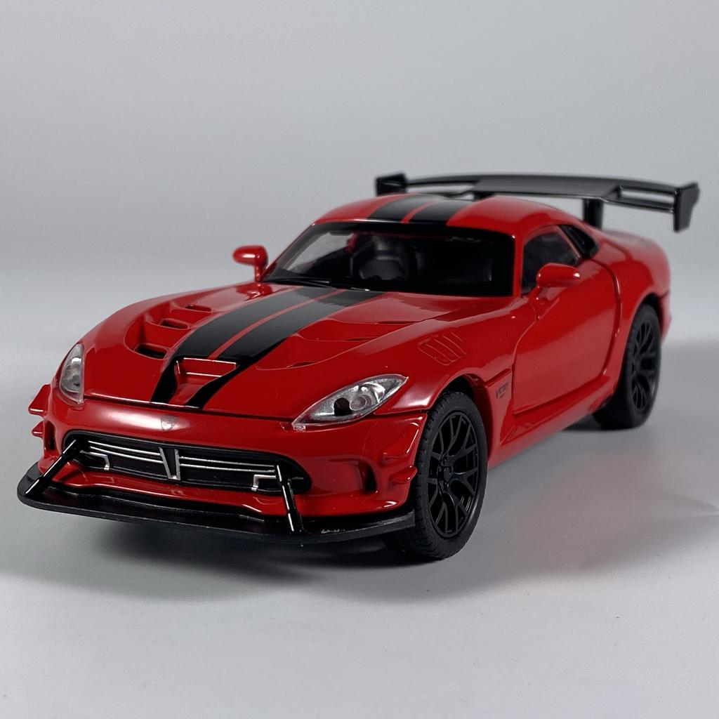 1:32 Dodge Viper ACR Огромный Спортивный Автомобиль Металлический Литой Модель Автомобиля Высокая Симуляция Домашние Модные Игрушки Украшения Праздничный Подарок