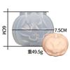 Halloween Creative Handmade Pumpkin Candle Silicone Mold DIY Candle Making Soap Resin Chocolate Beeswax Mold Christmas Gifts