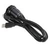Car Flush Mount Cable Type C 3.0 USB 3.0 Male To Female Waterproof Flush Car Dashboard Mount Cable