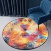 Ethnic Carpets Round Bohemian Mandala Rug Children's Rug For Girl Room Large Floor Mat For Round Coffee Table Living Room