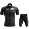 Rcc Poc Heren Fietsshirt Set Zomer Fietskleding Mtb Bike Kleding Uniform Maillot Ropa Ciclismo Fietspak 2024