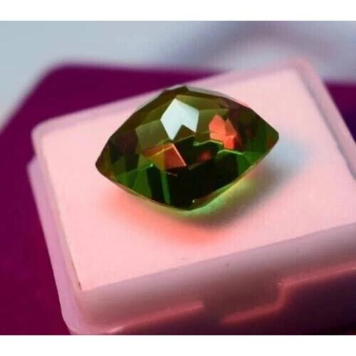 Natural Color Changing Alexandrite 15-16 Ct Cushion Cut Beautiful Gemstone