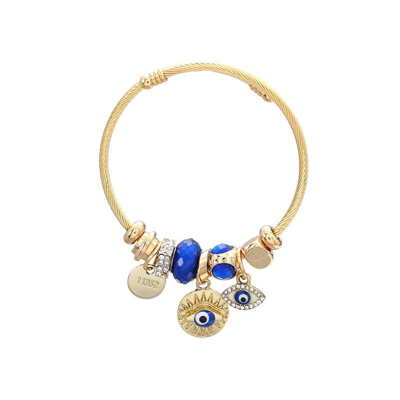 Браслеты панцзя в стиле бохо 2023 года: Украшения для глаз в европейском и американском стиле для женщин