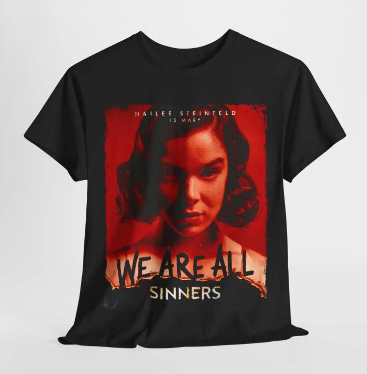 Aesthetic Sinners 2025 Action Movie Graphic T-shirt Size S-4XL