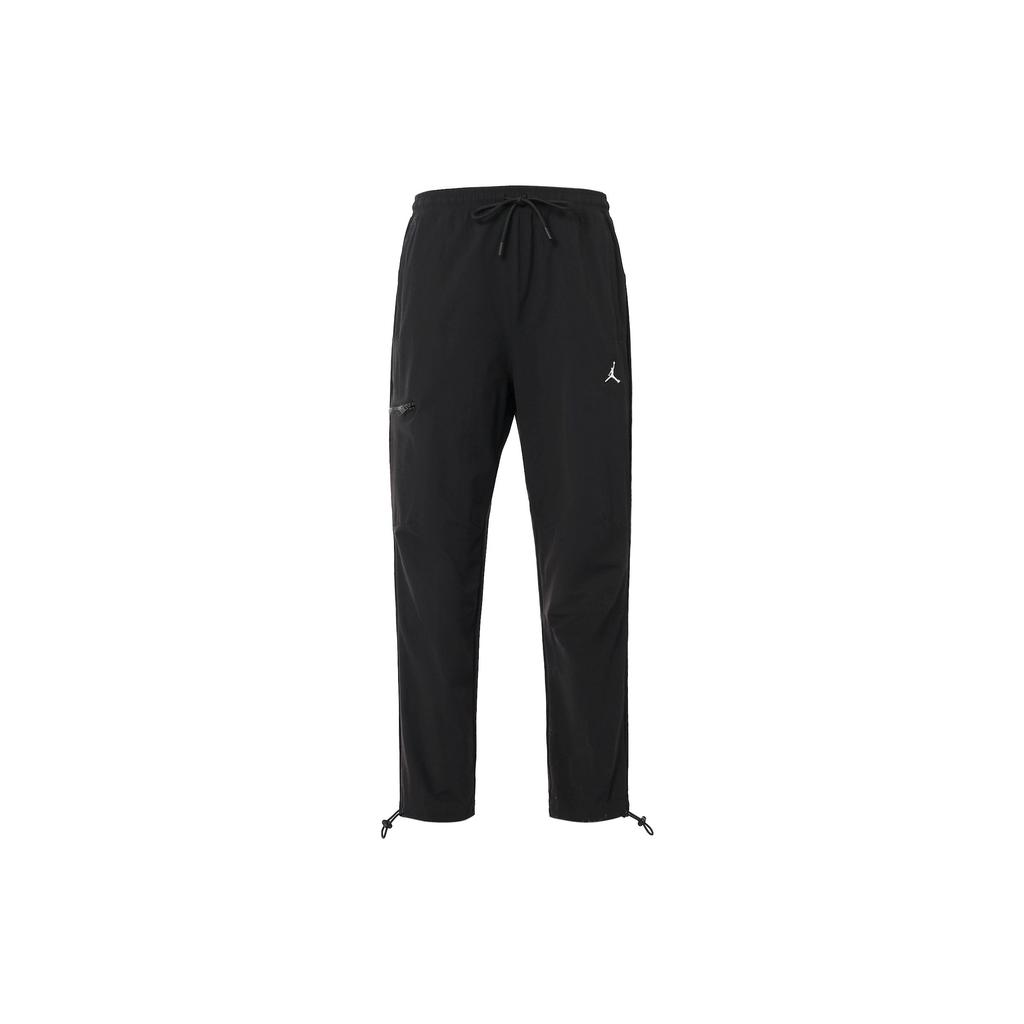 Jordan FW22 Soft Knit Printed Logo Casual Pants Men Bottoms Black DQ7510-010