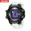 SMAEL Цифровые часы, военные наручные часы, светодиодный секундомер, будильник, мужские часы с большим циферблатом, 8050, модные спортивные часы, водонепроницаемые