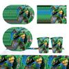 The Legend of Zelda Party Tableware Include Banner Tablecloth Plates and Napkins