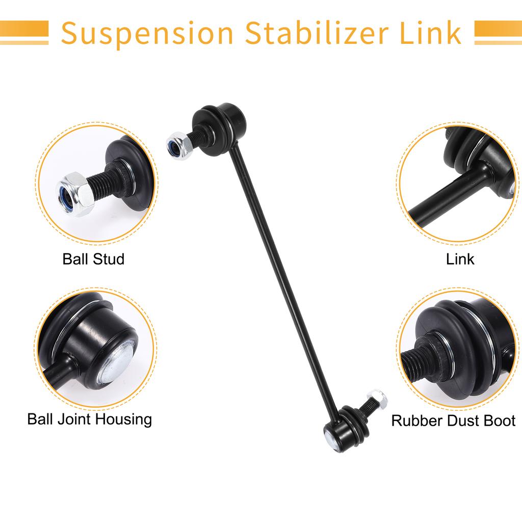 UXCELL 1 Set Front Stabilizer Sway Bar Link with Bushing for Nissan Rogue No.54618JA000