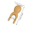 Fascia Lifting Meridian Massager Comb Wooden Handle Face Manual Massager  Nose Bridge Lifting