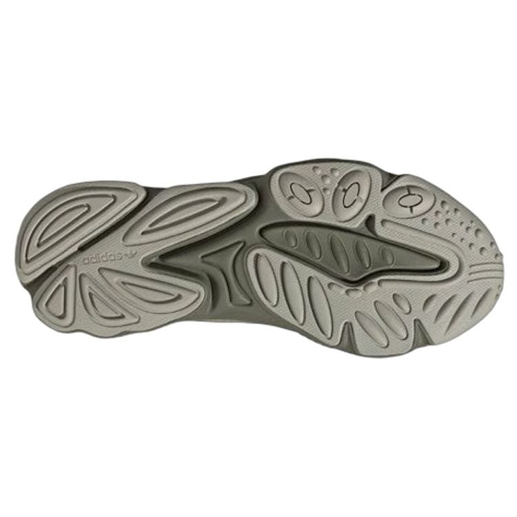 Adidas Originals Ткань Ozweego Спортивный тренд Прочные низкие повседневные кроссовки Унисекс коричневые HP2333