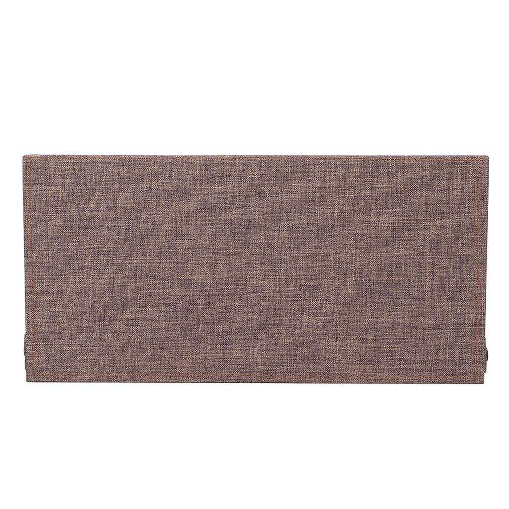 Eyeglasses Collector 6 Slots Multiple Eyeglasses Storage Case Box Organizer for Women Men UseCoffee