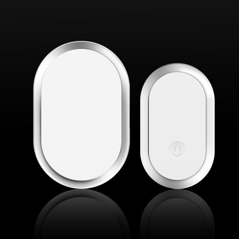 Wireless Doorbell Intelligent Welcome Door Bell 300M984 Ft Home Smart Doorbell Us Eu Plug Chime Kit Led Flash Security Alarm