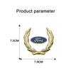 Car Personality Badge Stickers Emblem Decal for Ford Mustang 2015 Mondeo Focus F150 MK2 MK3 Fusion MK7 Ranger Car Accessories BR9
