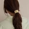 Simple Metal Fashion Elastic Hair Bands Geometric Hollow Gold Headwear Hair Ropes Hair Ties Women Korean Hair Accessories Women